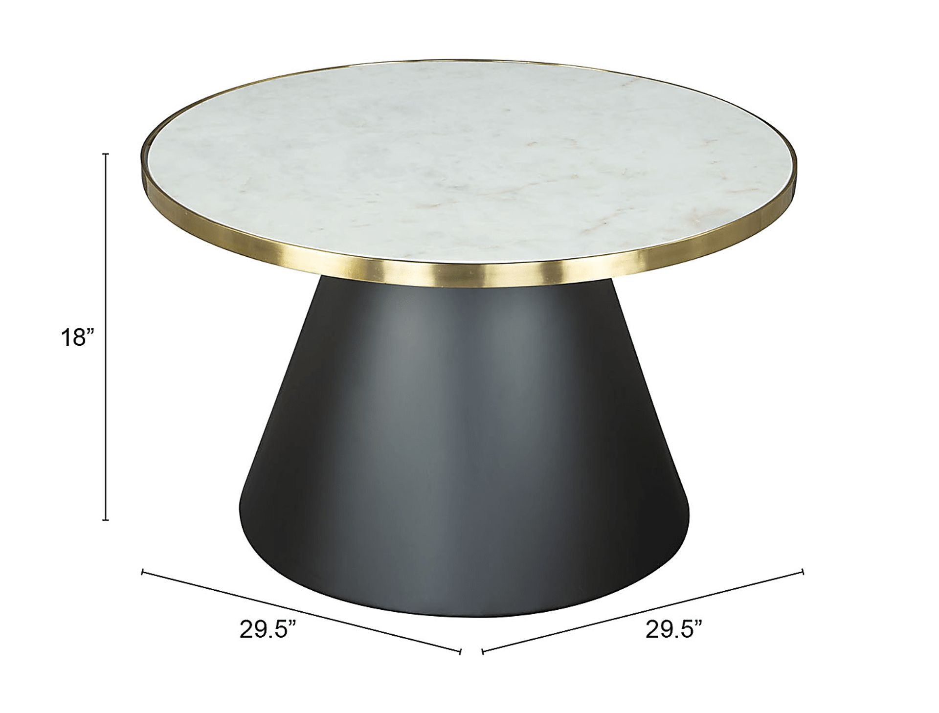 Forkaer White Cocktail Table - Image 9