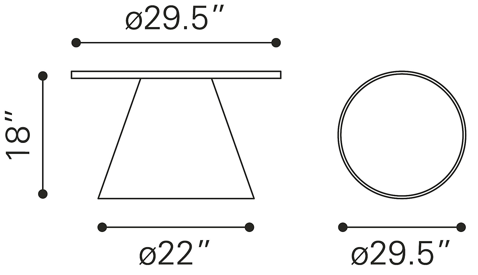 Forkaer White Cocktail Table - Image 10