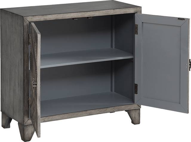 Forset Pewter Accent Cabinet - Thumbnail - Image 3