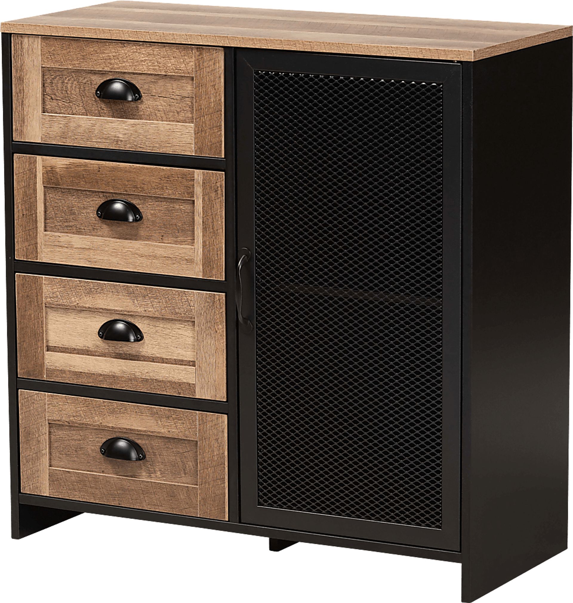Forshey Brown Sideboard - Image 1