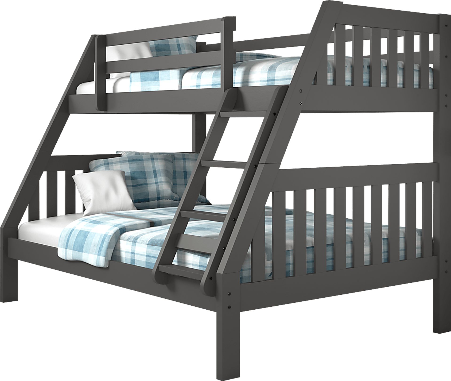 Forster Grove Gray Twin/Full Bunk Bed - Image 2