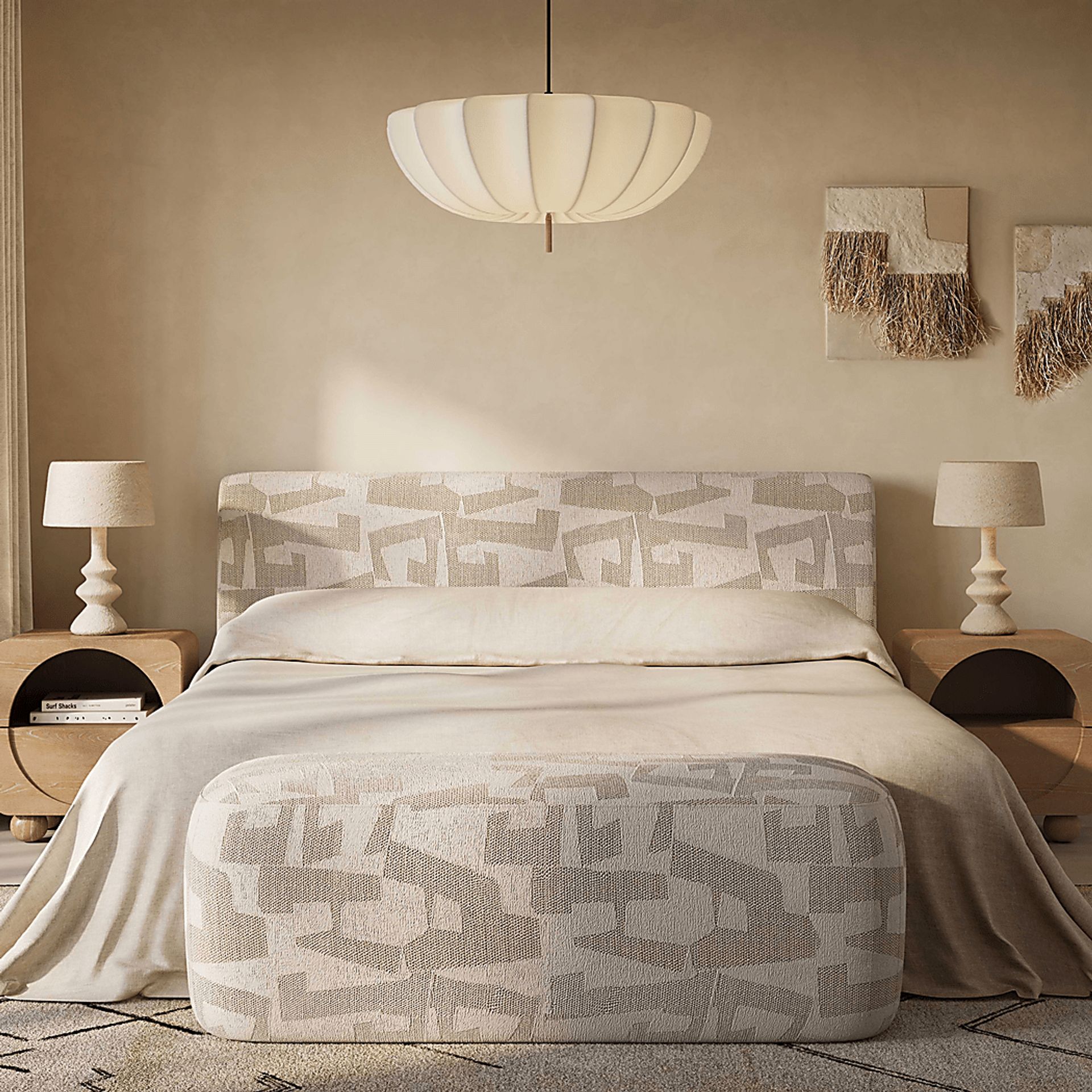 Forswall II Cream Queen Bed - Image 2