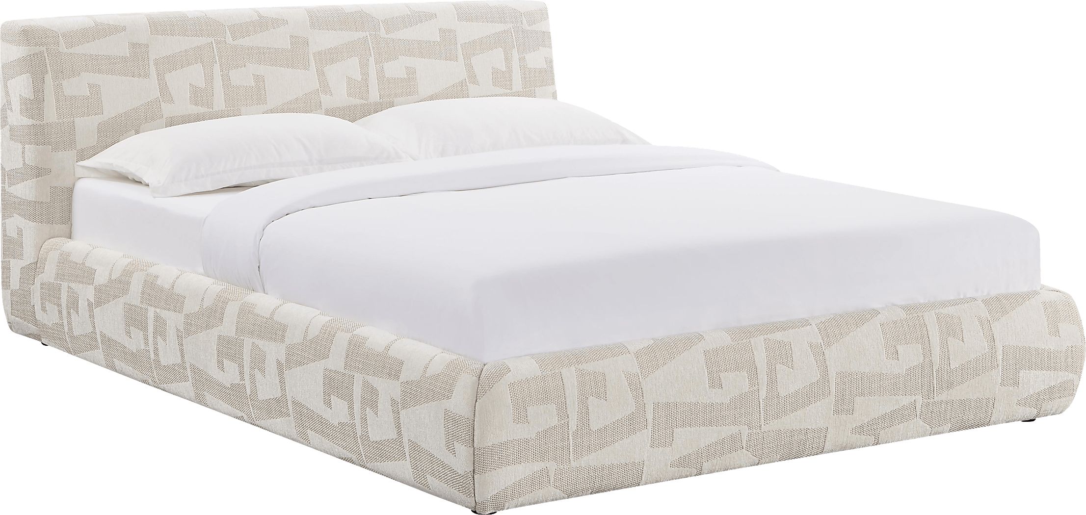 Forswall II Cream Queen Bed