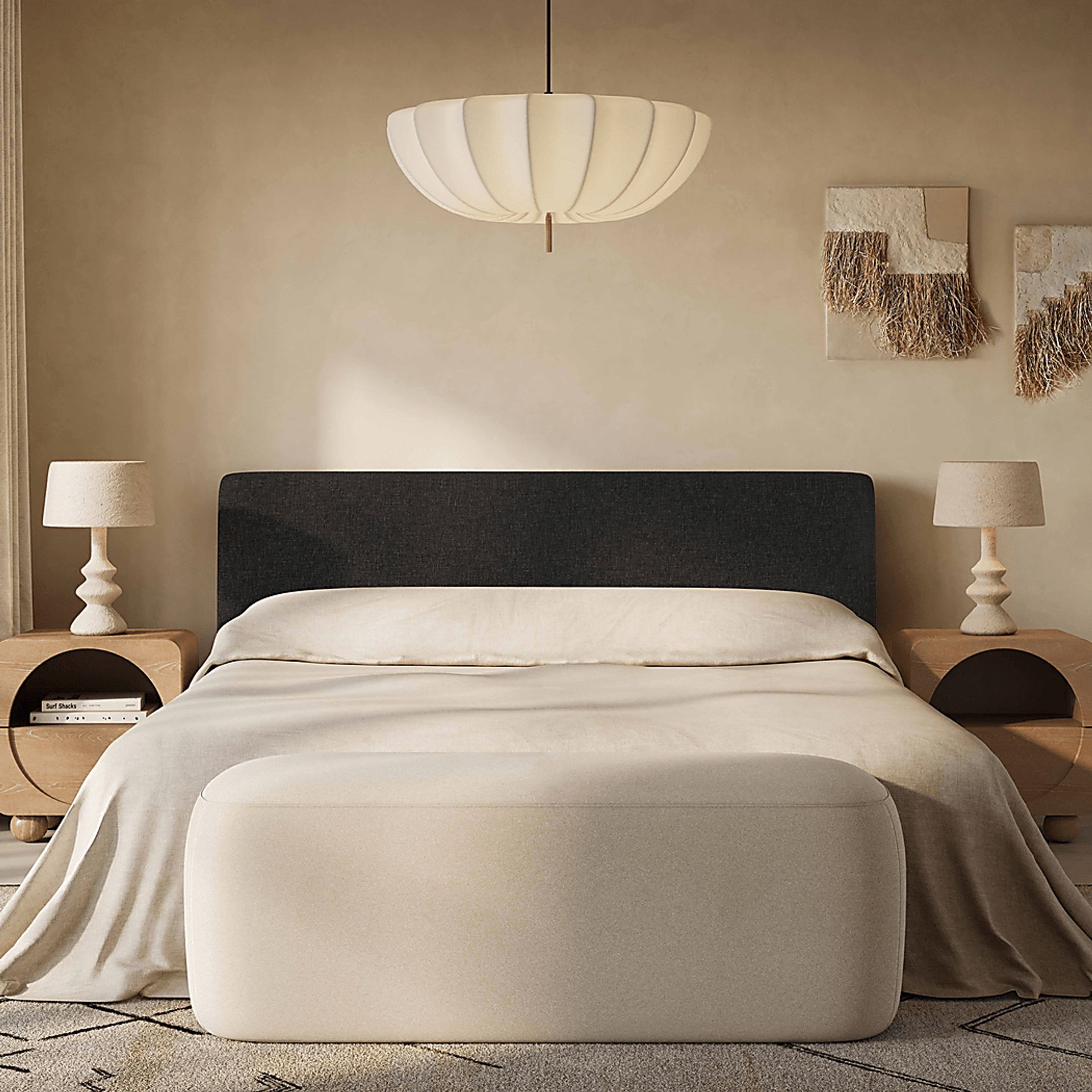 Forswall III Black King Bed - Image 2