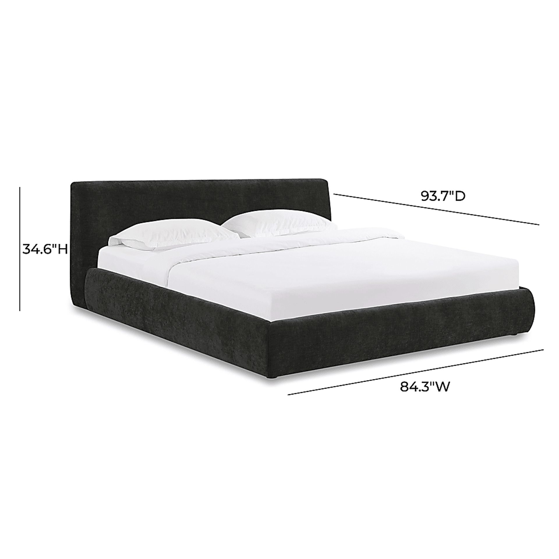 Forswall III Black King Bed - Image 8