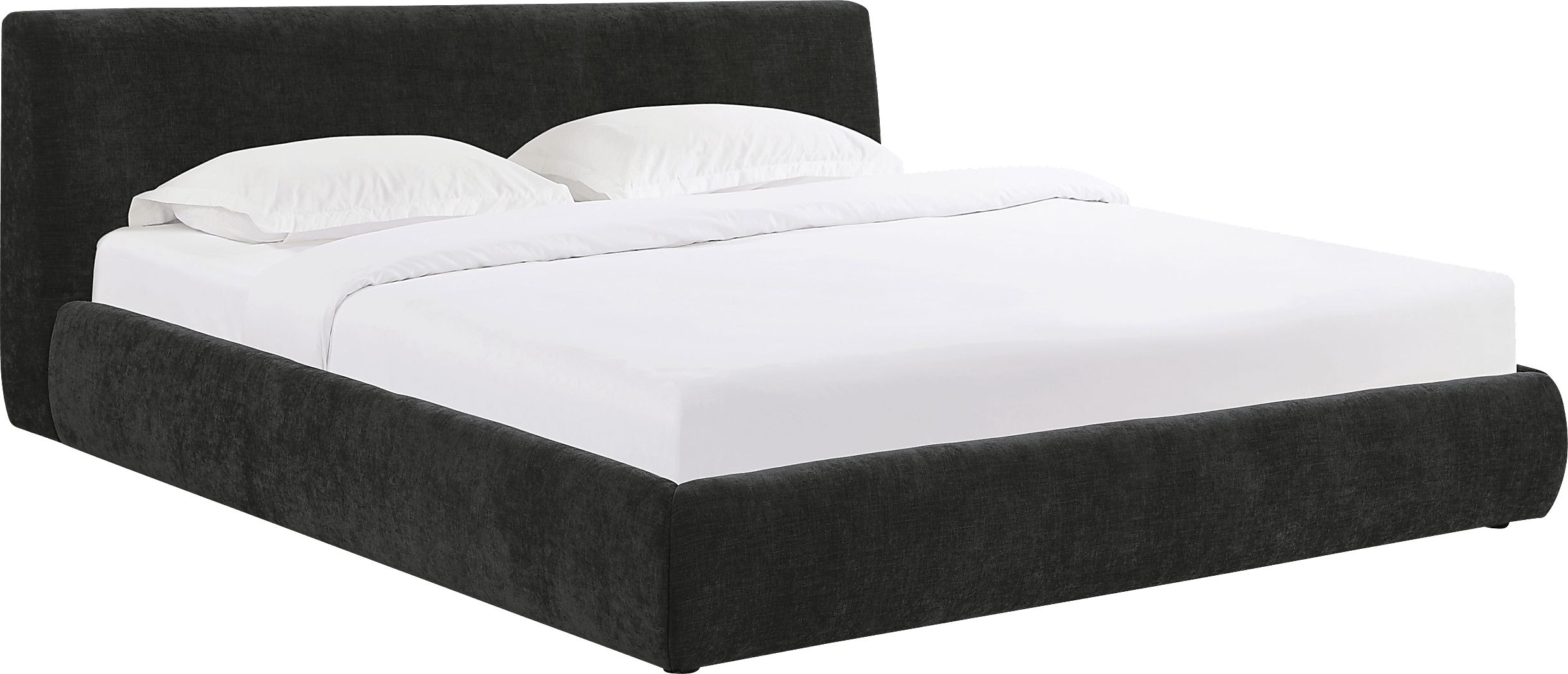 Forswall III Black King Bed