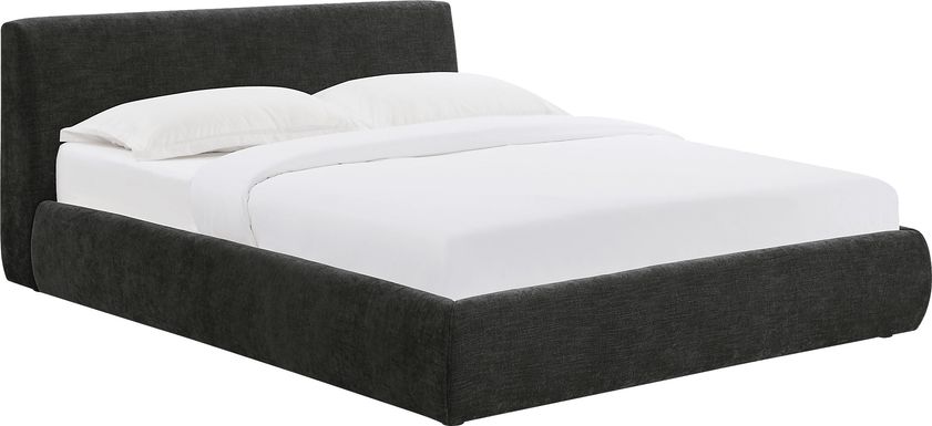 Forswall III Black Queen Bed