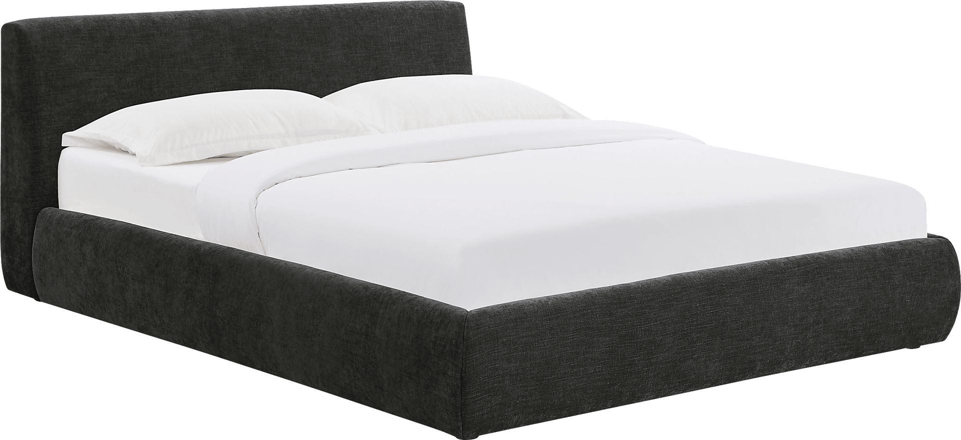 Forswall III Black Queen Bed - Image 1