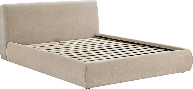 Forswall III Taupe Queen Bed - Thumbnail - Image 4