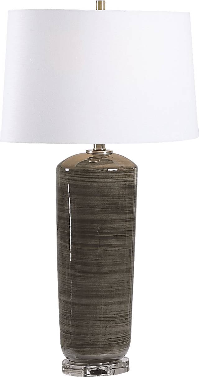 Forsythe Lane Charcoal Lamp - Thumbnail - Image 1