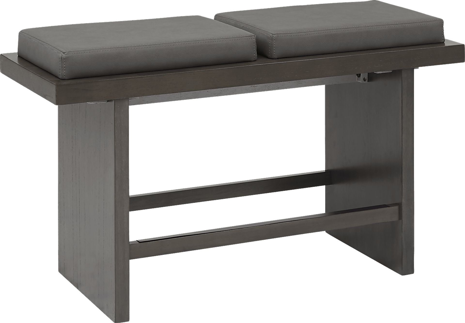 Fort Hood Gray Counter Height Bench - Image 1