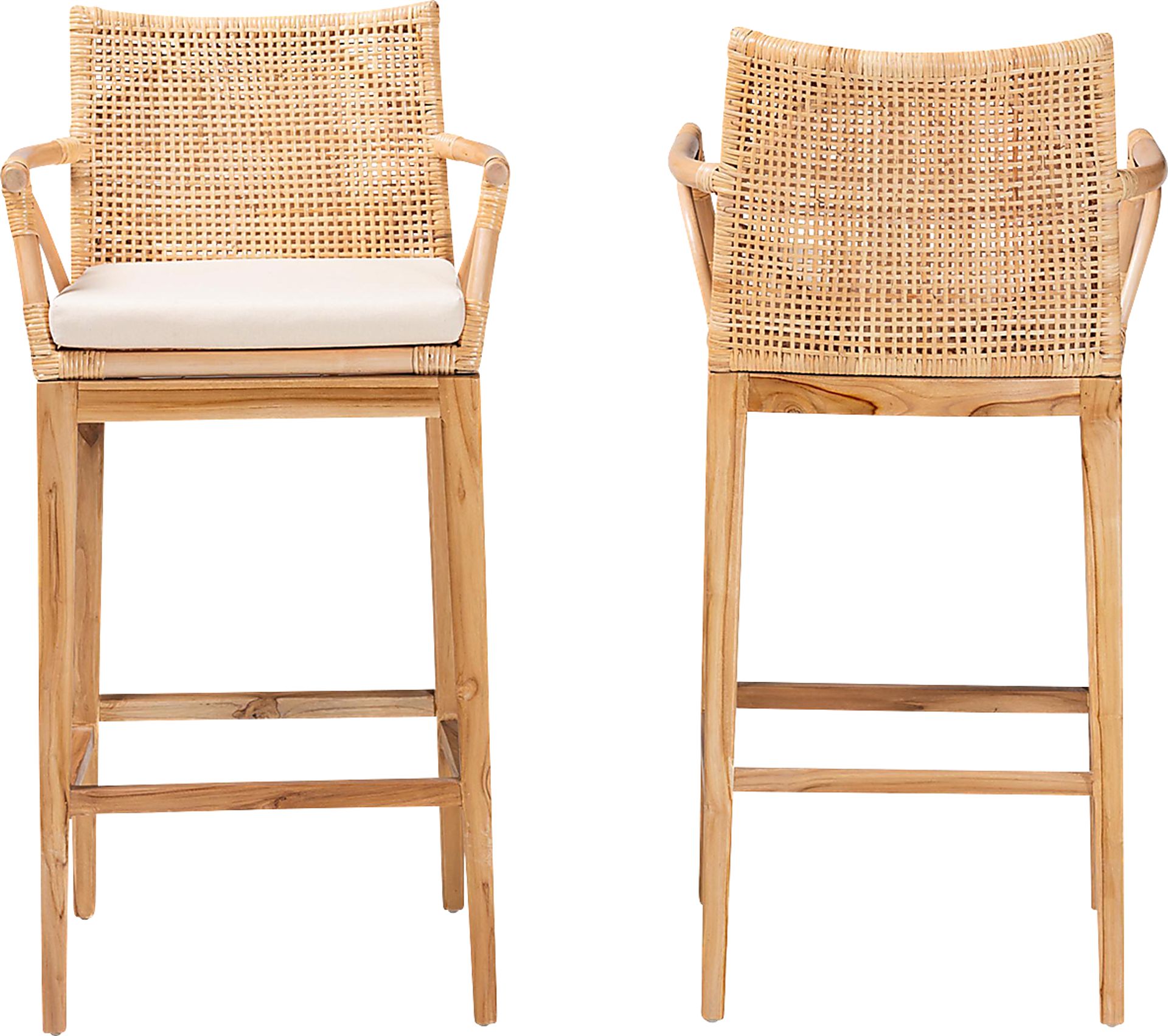 Fortenberry Brown Barstool, Set of 2 - Image 3