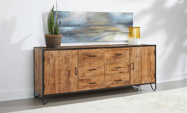 Fortilla Brown Credenza - Thumbnail - Image 13