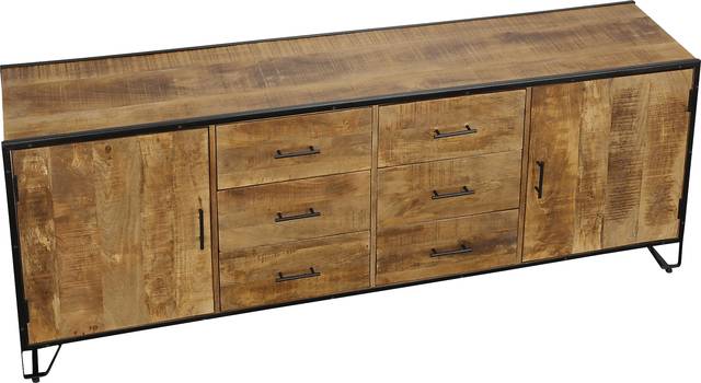 Fortilla Brown Credenza - Thumbnail - Image 5