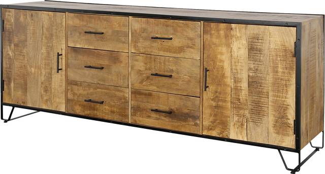 Fortilla Brown Credenza - Thumbnail - Image 6