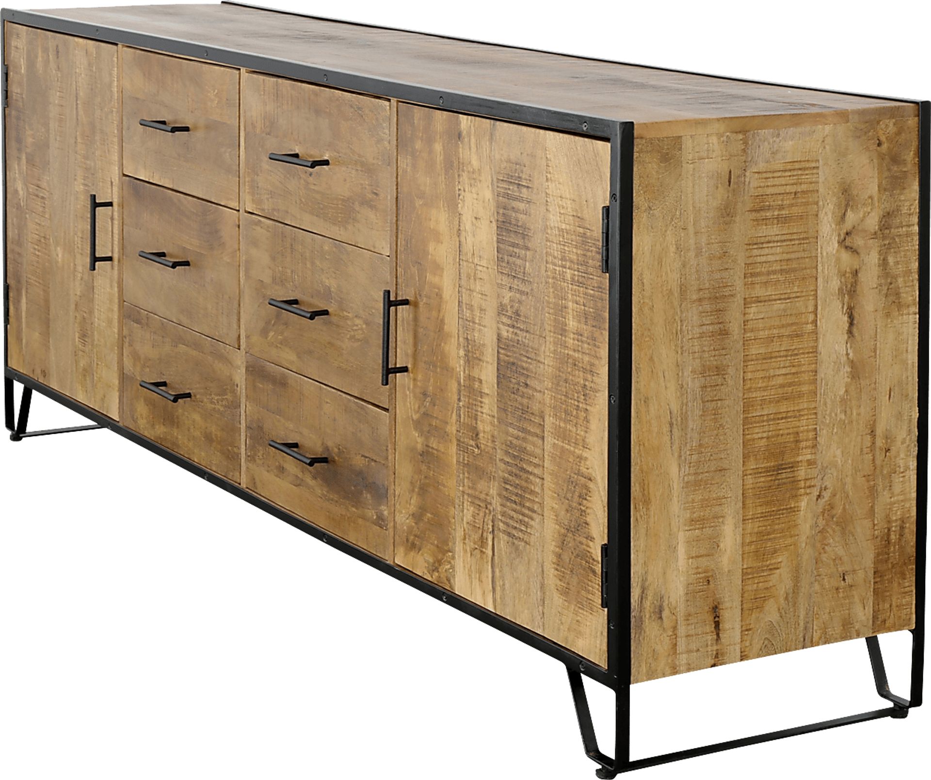 Fortilla Brown Credenza - Image 7
