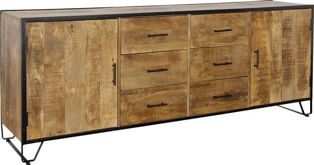 Fortilla Brown Credenza - Thumbnail - Image 1