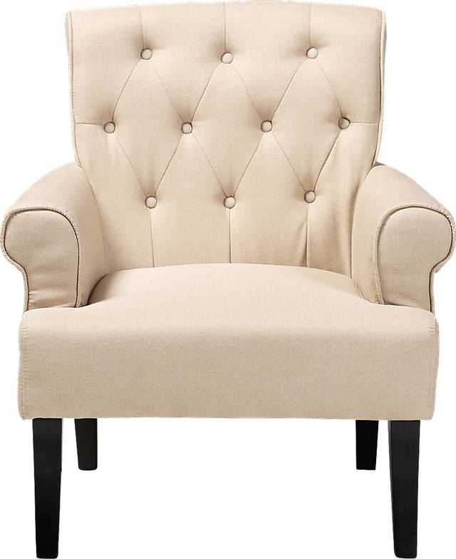 Fortingale Beige Accent Chair - Thumbnail - Image 2