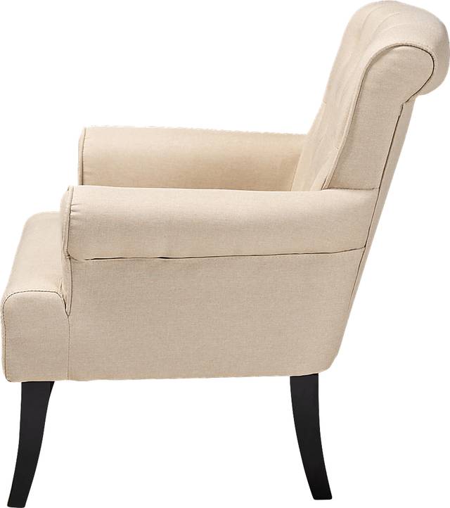 Fortingale Beige Accent Chair - Thumbnail - Image 3