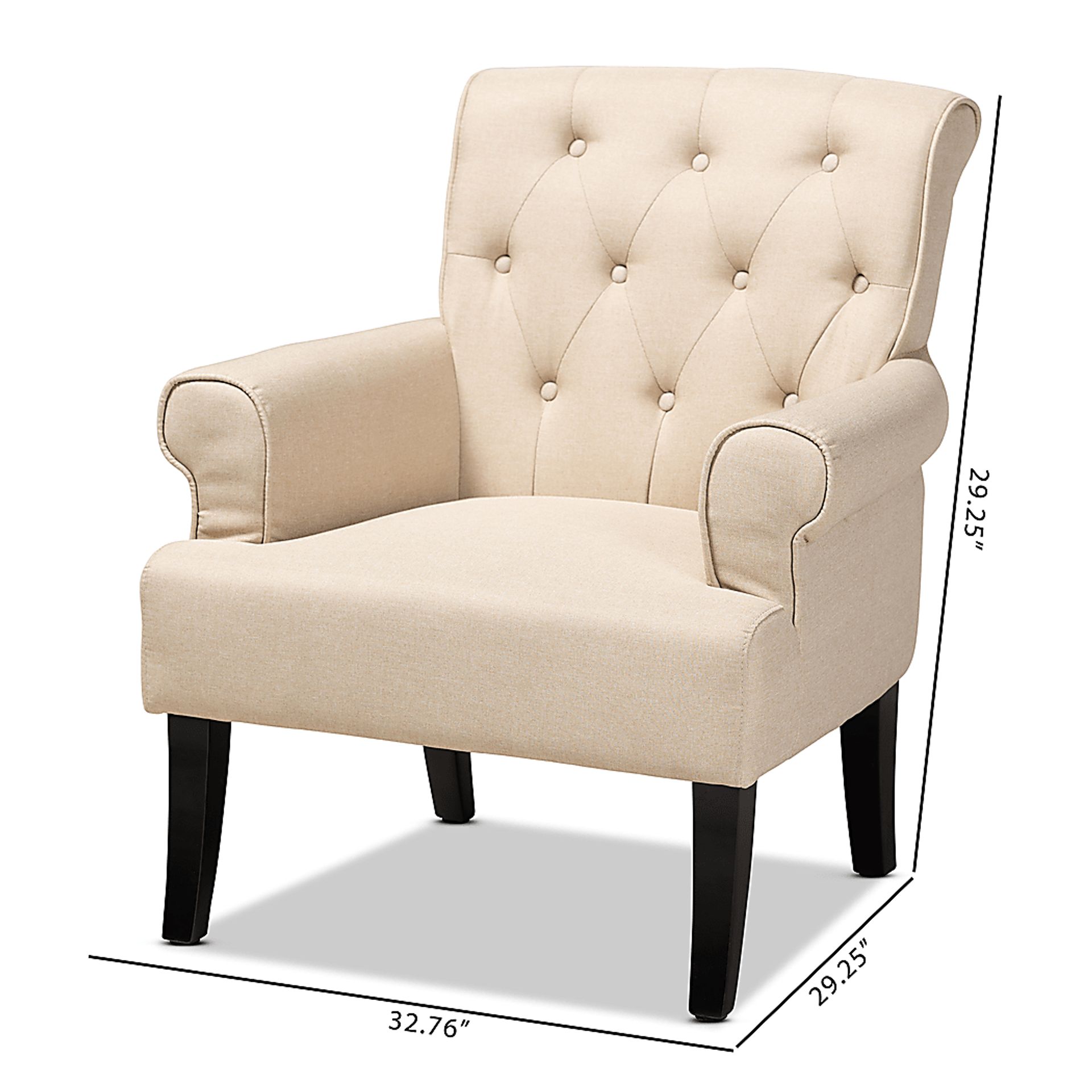 Fortingale Beige Accent Chair - Image 9