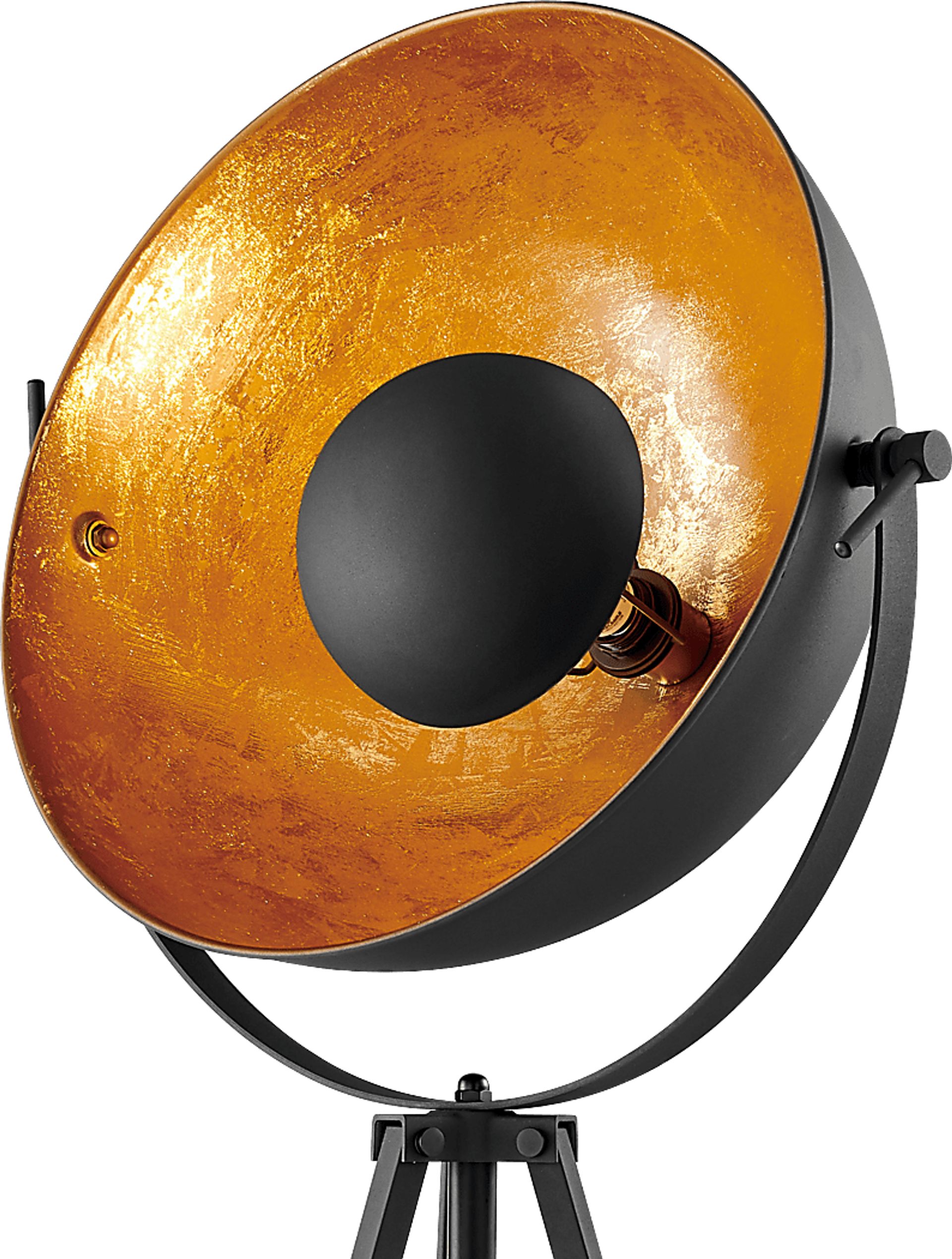 Fortress Point Gold Floor Lamp - Image 2