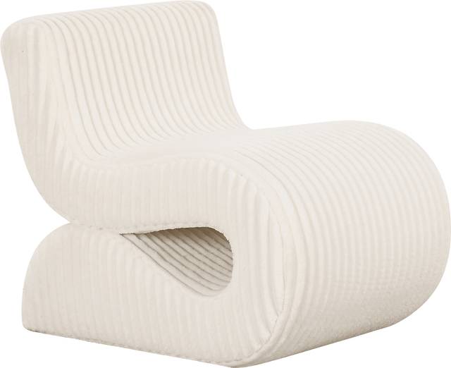 Fortrose Cream Accent Chair - Thumbnail - Image 1