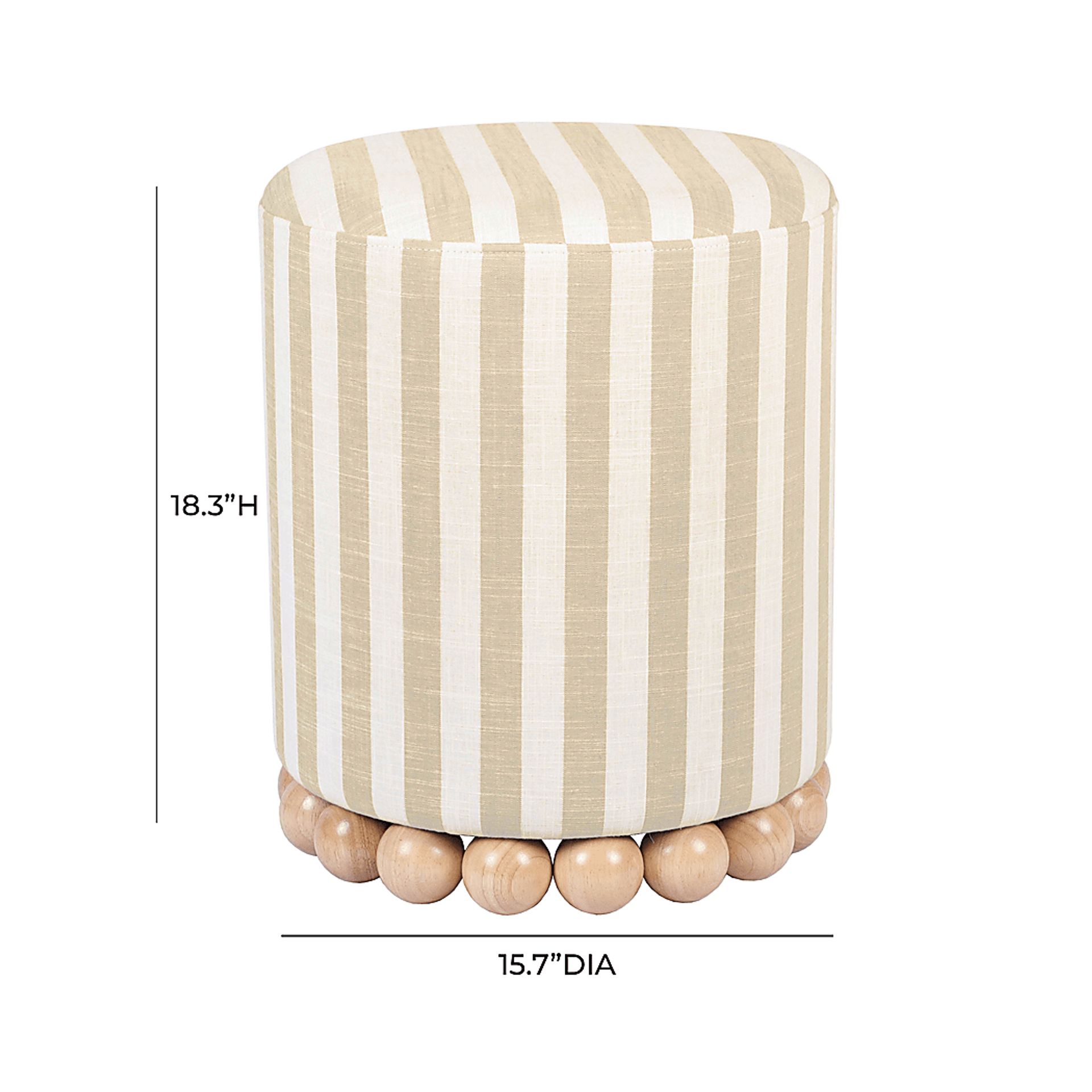 Fosbak Beige Ottoman - Image 7