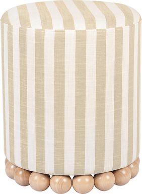 Fosbak Beige Ottoman