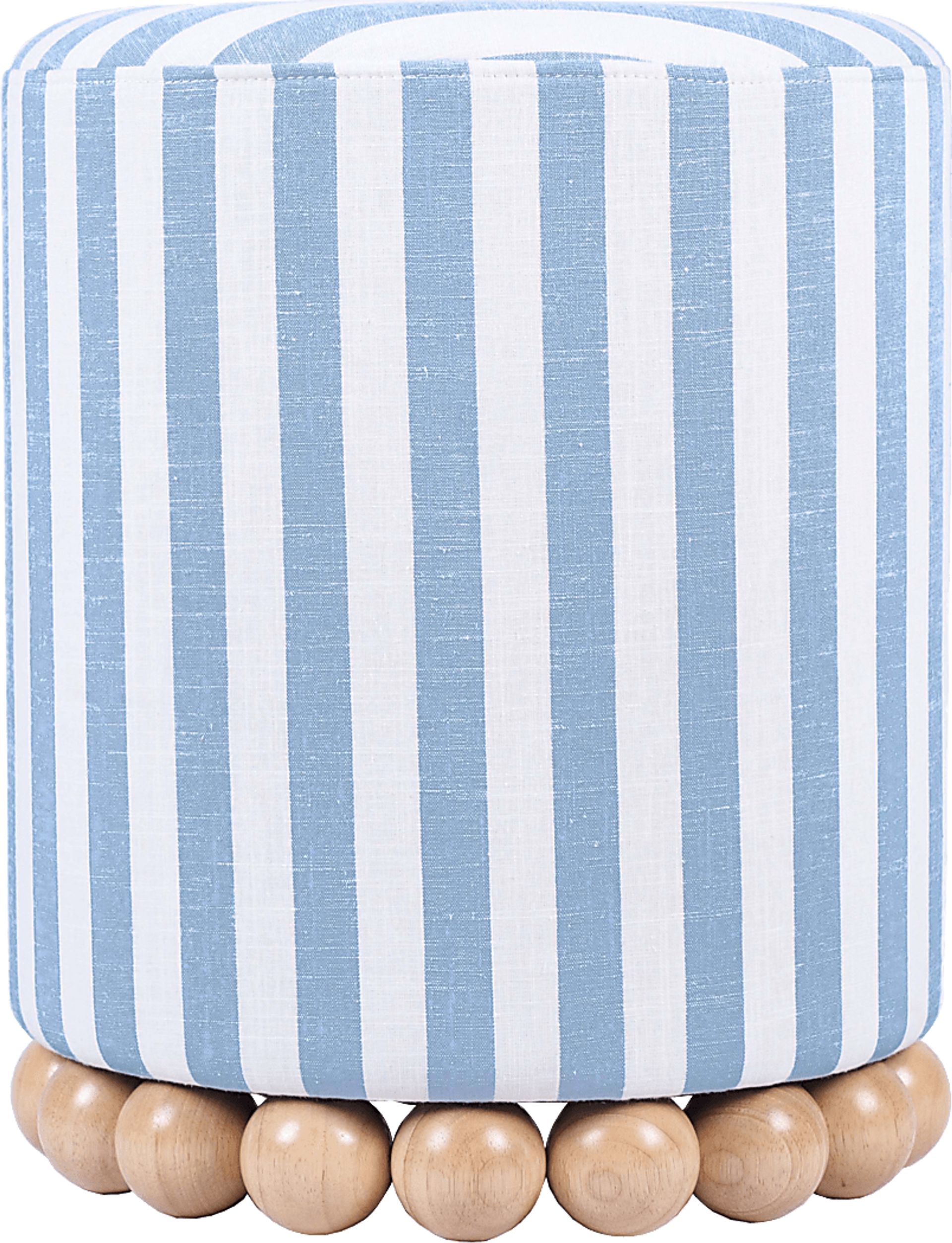 Fosbak Blue Ottoman - Image 3