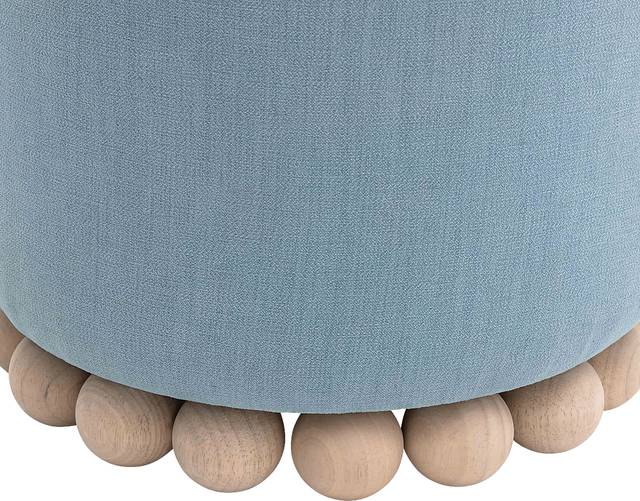Fosbak II Blue Ottoman - Thumbnail - Image 5