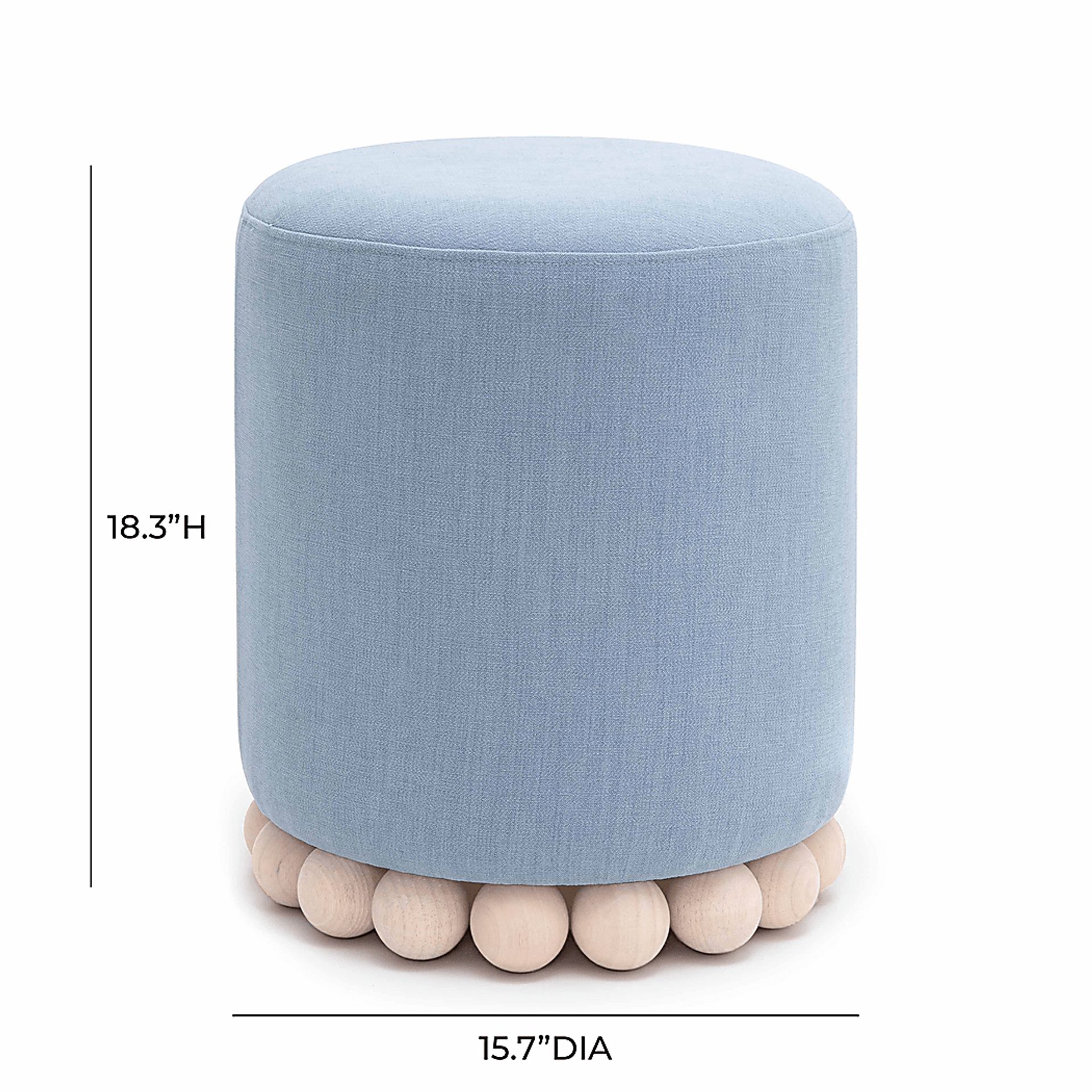 Fosbak II Blue Ottoman - Image 5