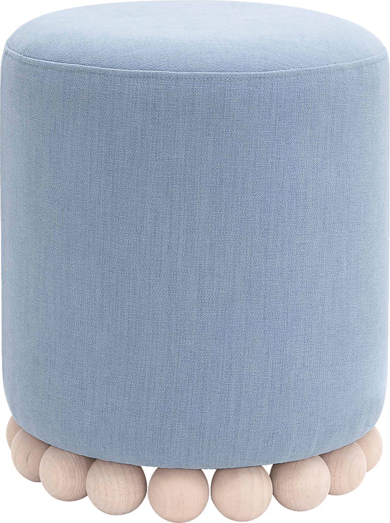Fosbak II Blue Ottoman
