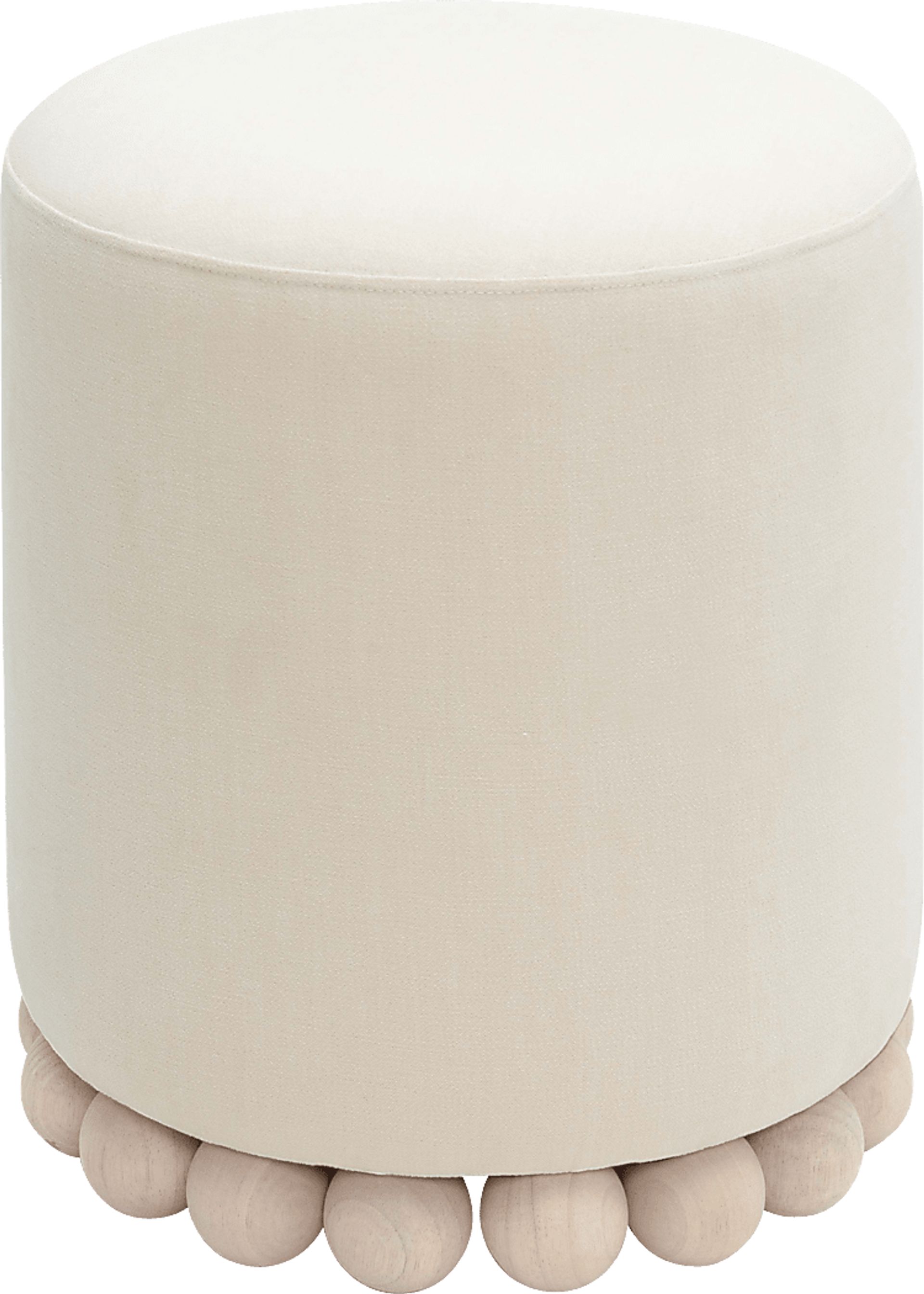 Fosbak II Cream Ottoman - Image 3