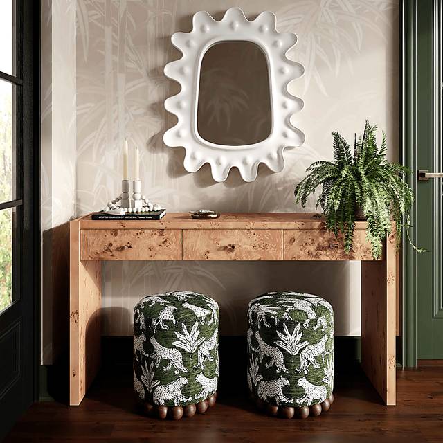 Fosbak III Olive Green Ottoman - Thumbnail - Image 2