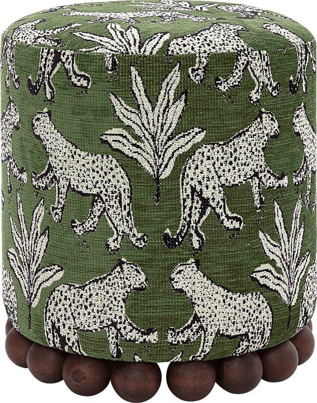 Fosbak III Olive Green Ottoman