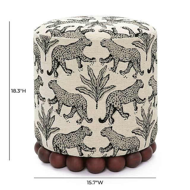 Fosbak III Taupe Ottoman - Thumbnail - Image 6