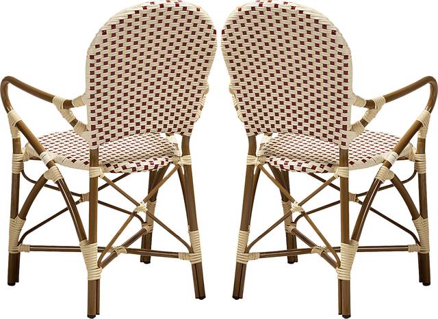 Fossi Pink Arm Chair, Set of 2 - Thumbnail - Image 5
