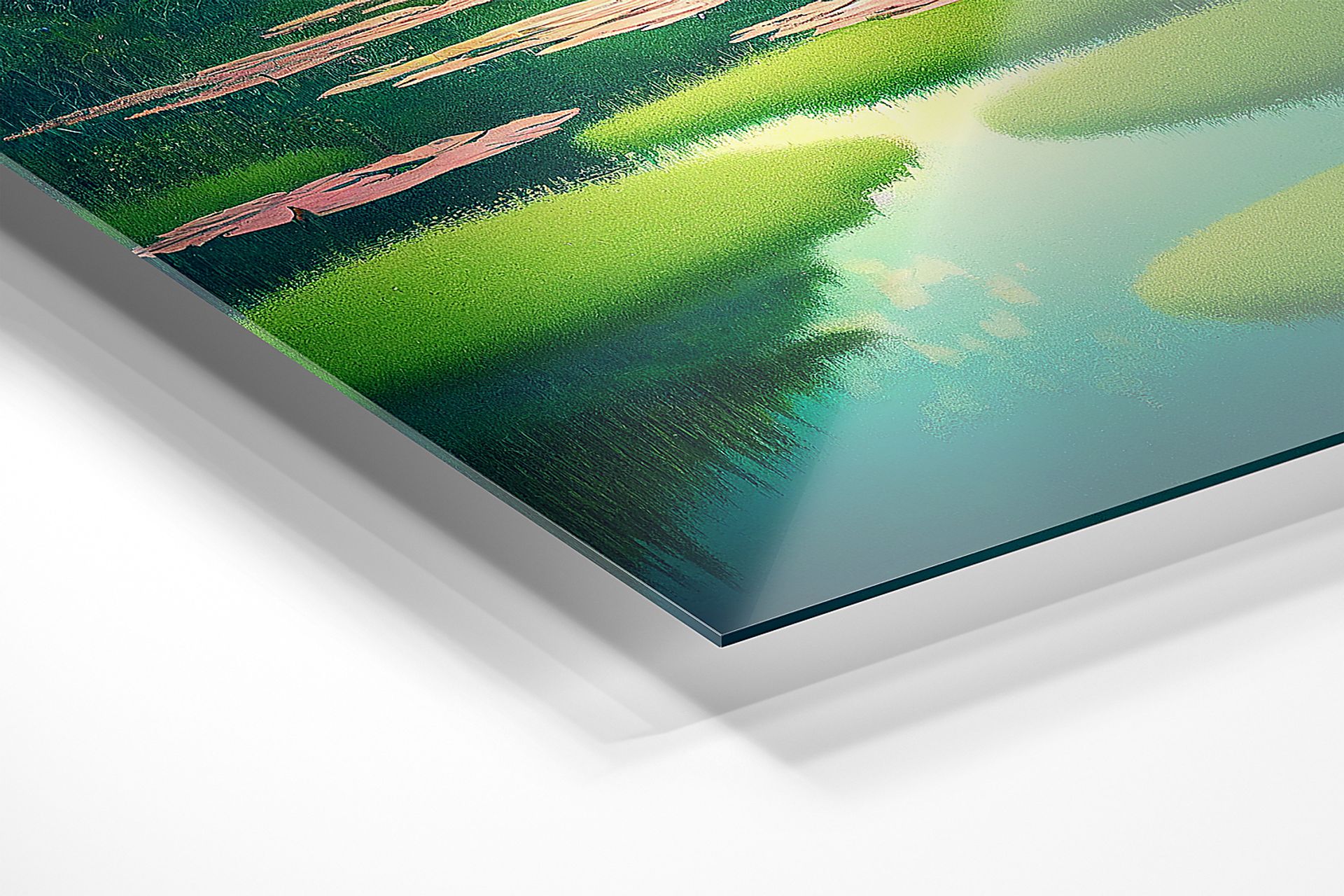 Fostmere I Green Artwork - Image 2