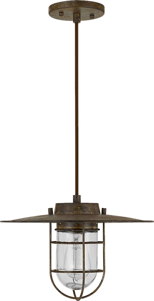 Fountain Spring Rust Pendant - Thumbnail - Image 1