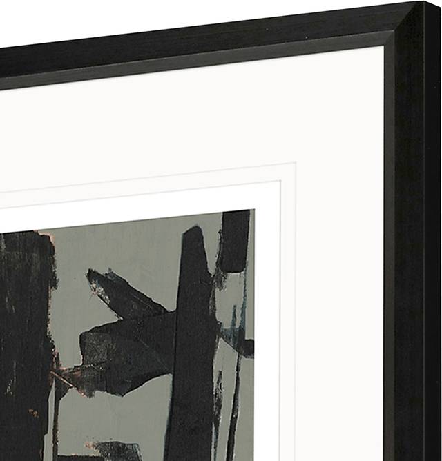 Four Shades Black Framed Artwork , Set of 4 - Thumbnail - Image 4