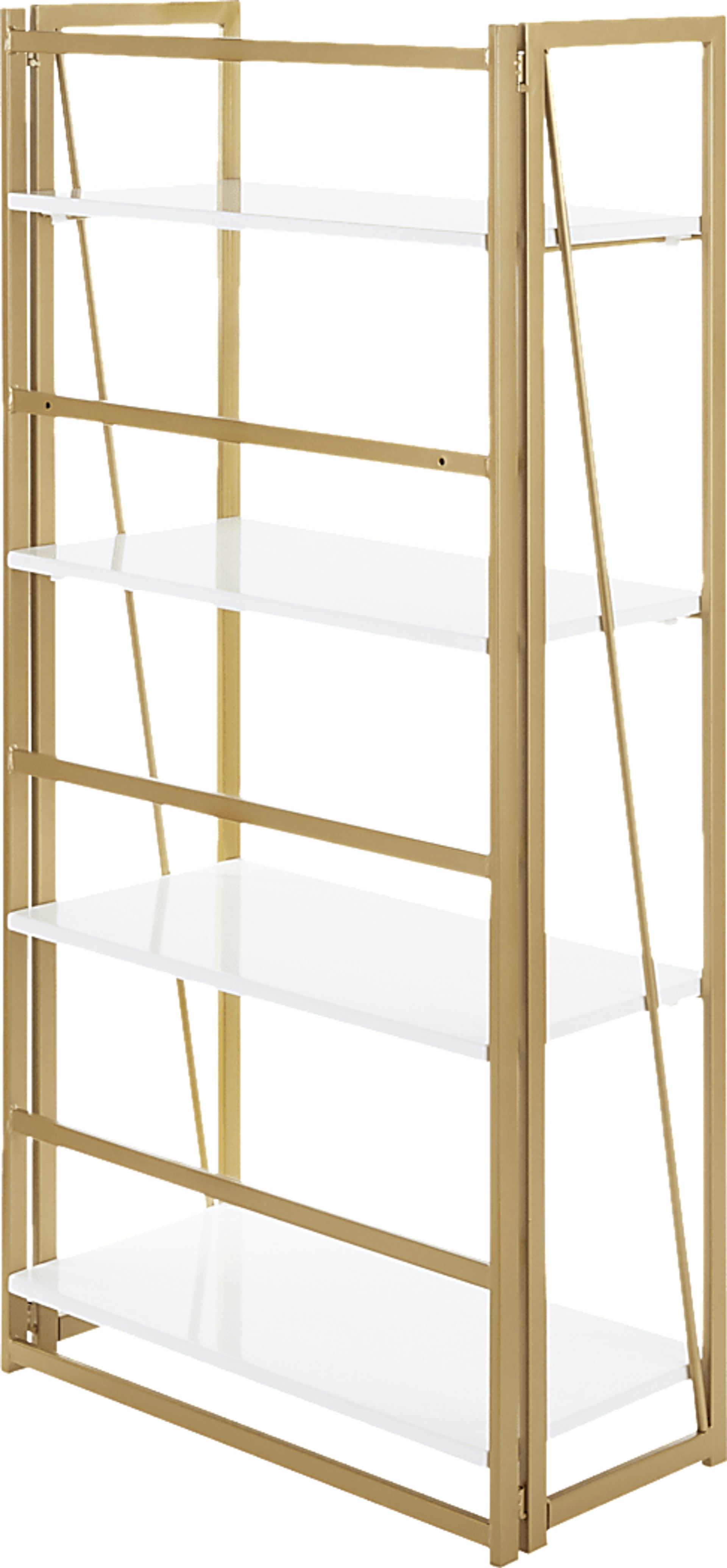 Fourche White Bookcase - Image 3