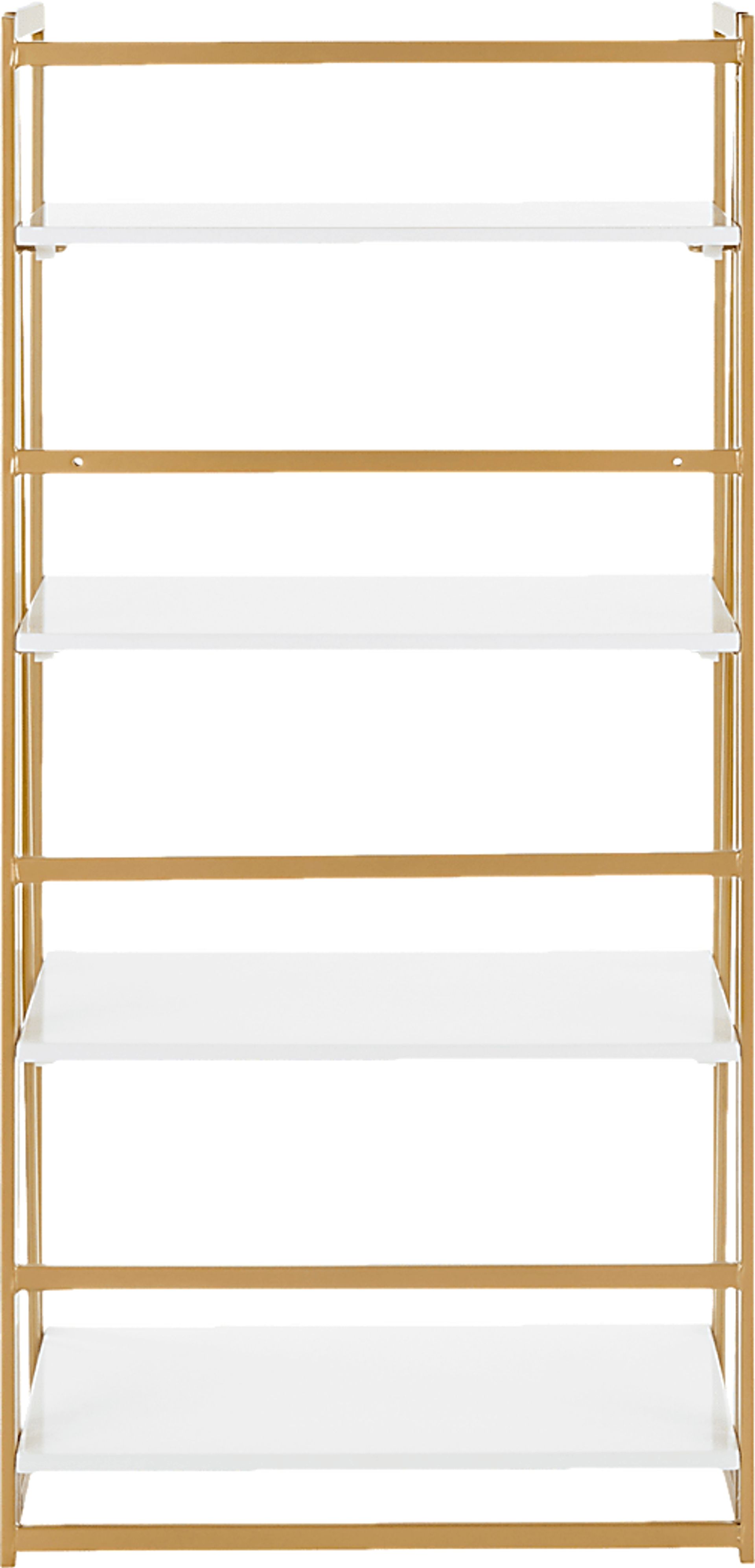 Fourche White Bookcase - Image 4