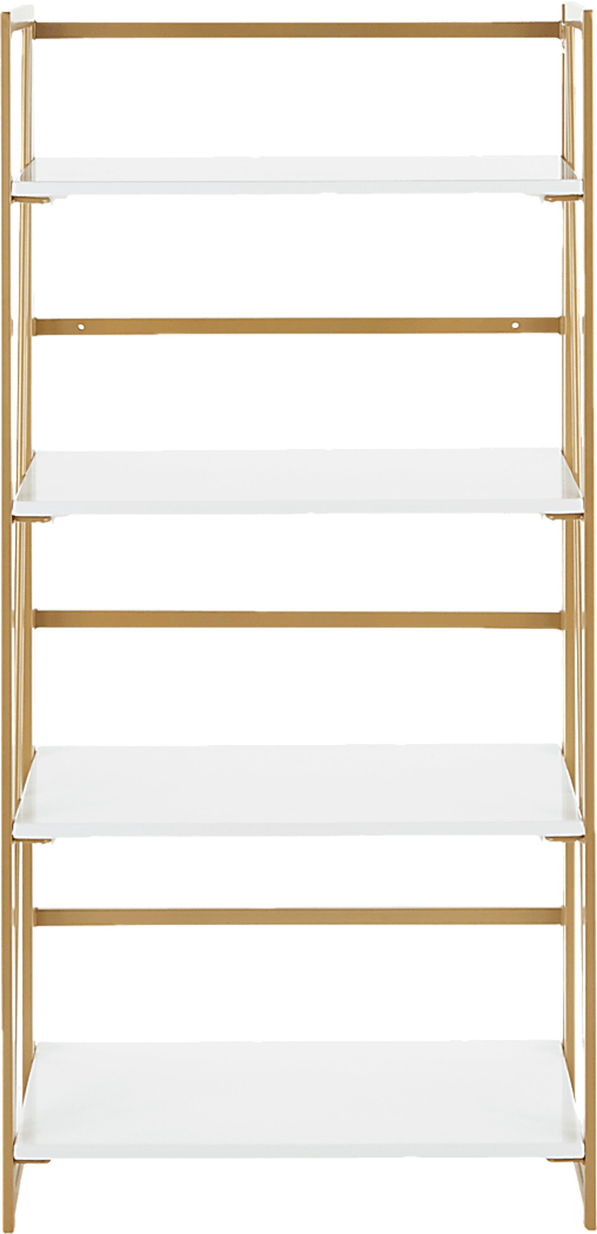 Fourche White Bookcase - Image 5