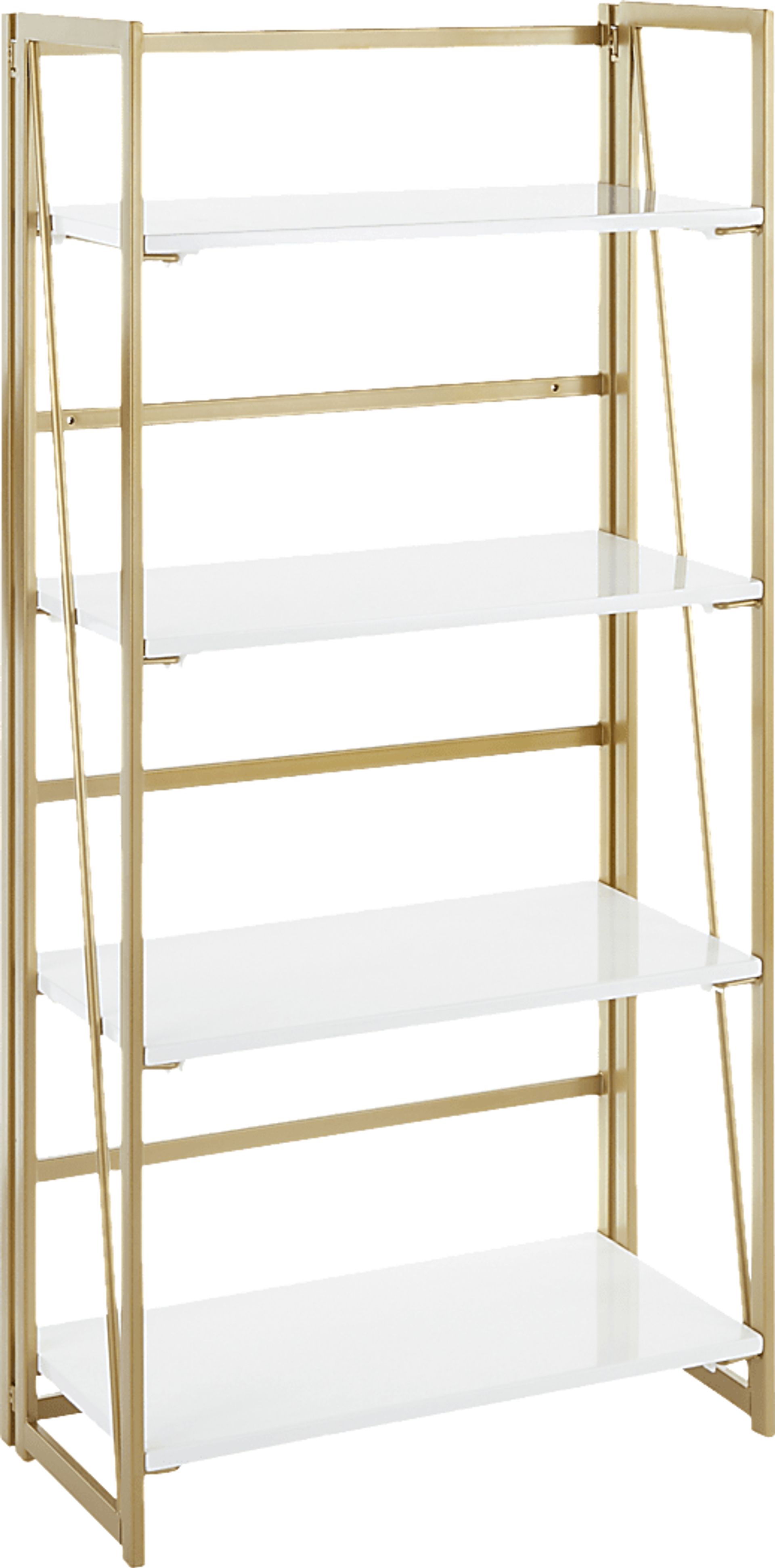 Fourche White Bookcase - Image 1