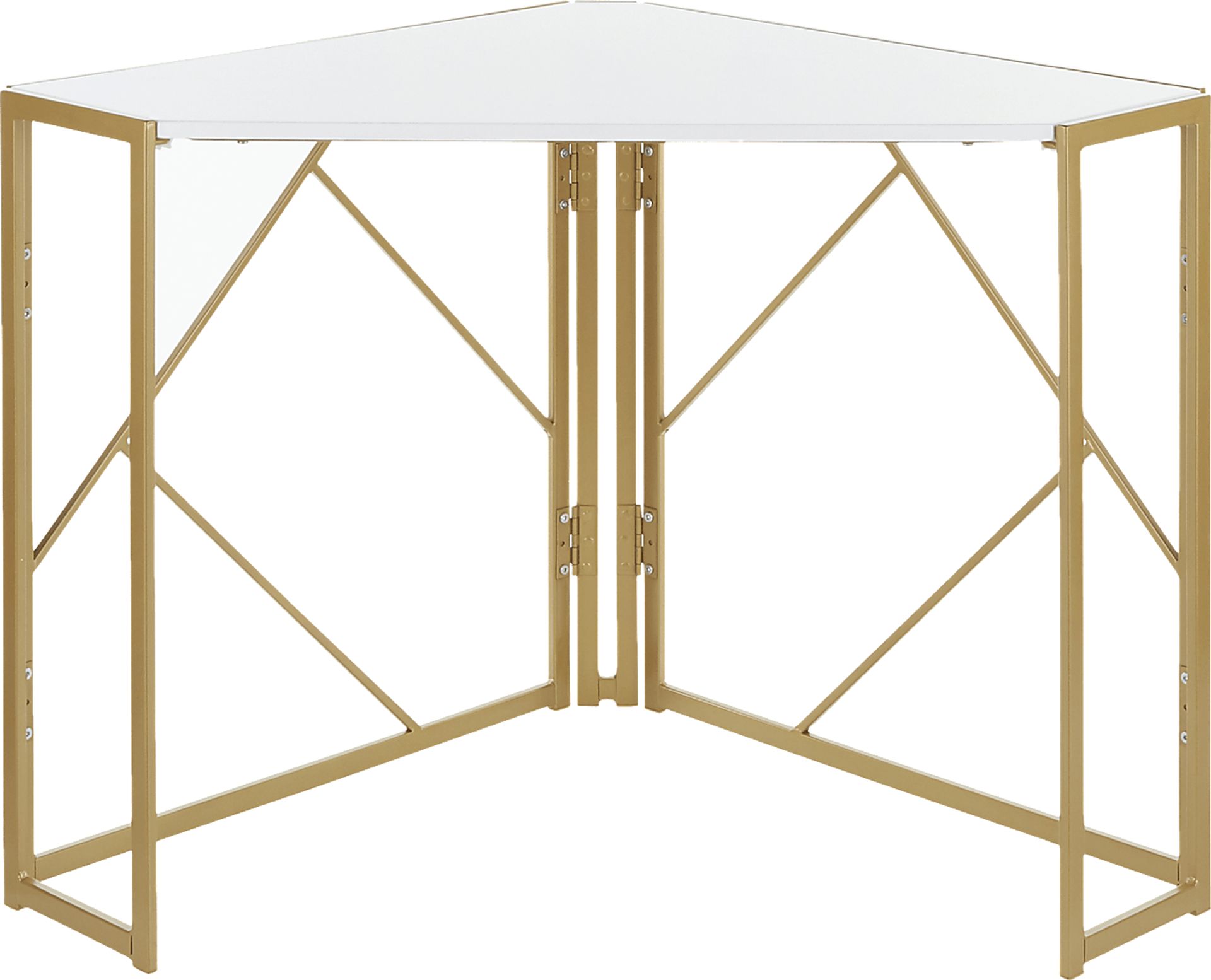 Fourche White Corner Desk - Image 5