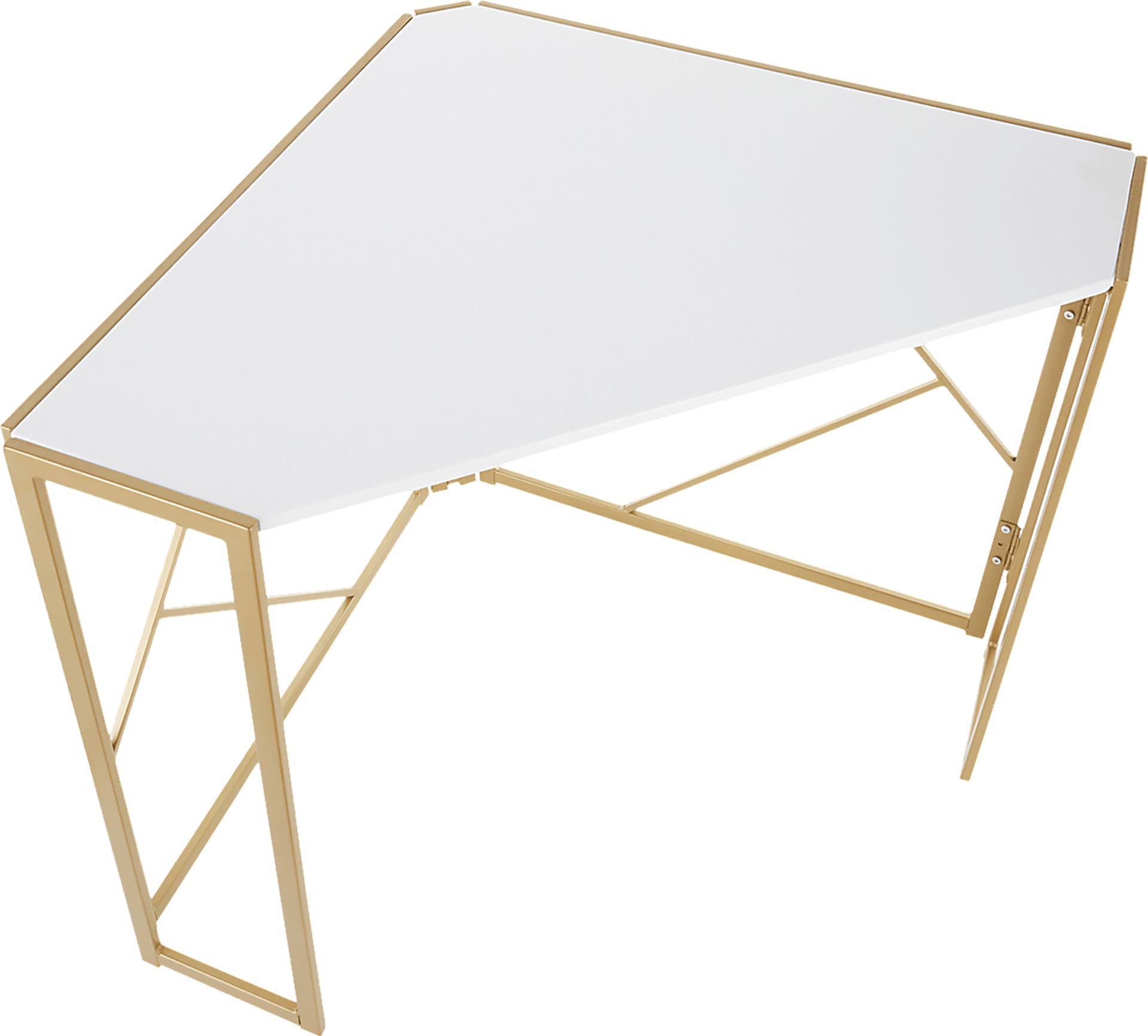 Fourche White Corner Desk - Image 6