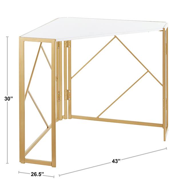 Fourche White Corner Desk - Thumbnail - Image 8