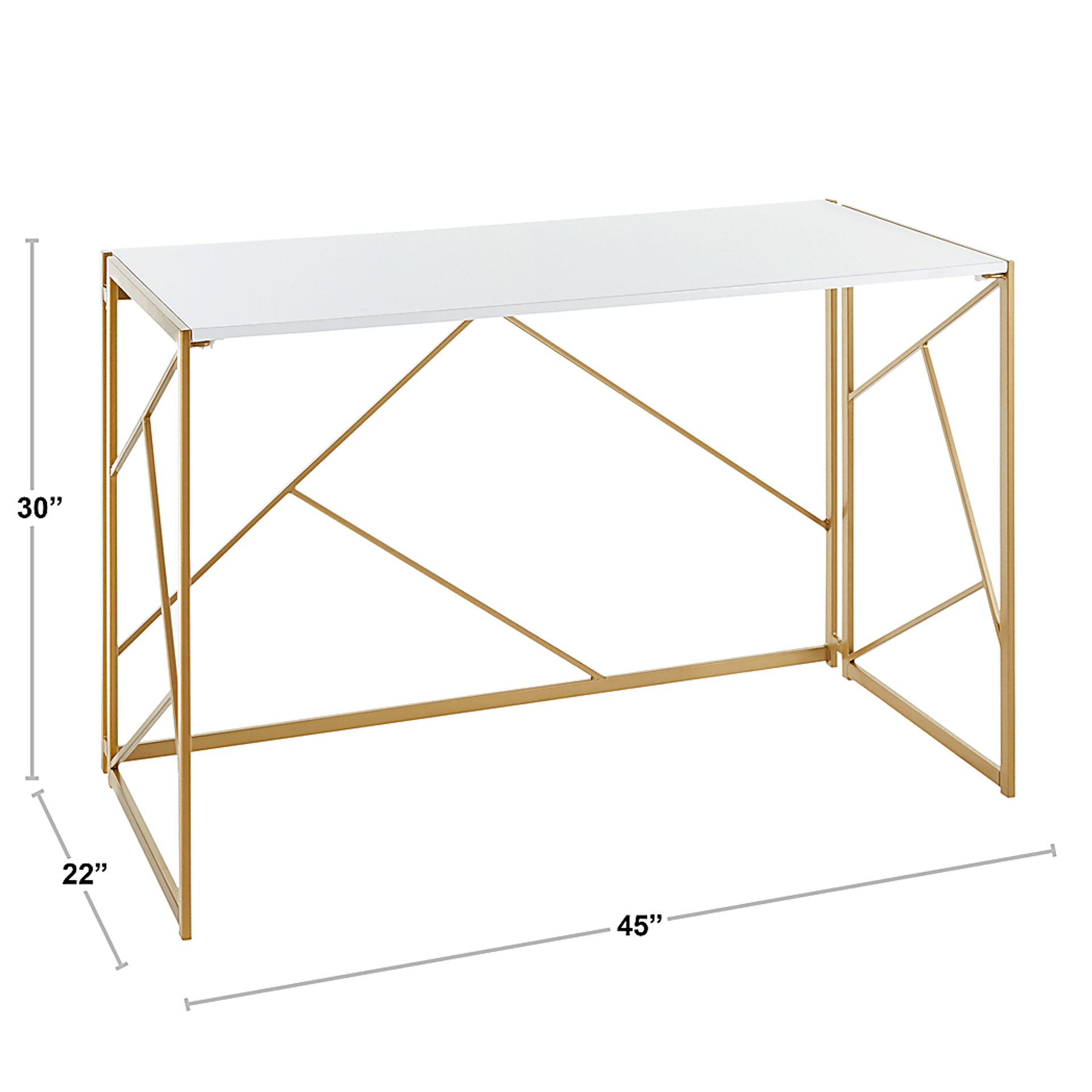 Fourche White Desk - Image 12