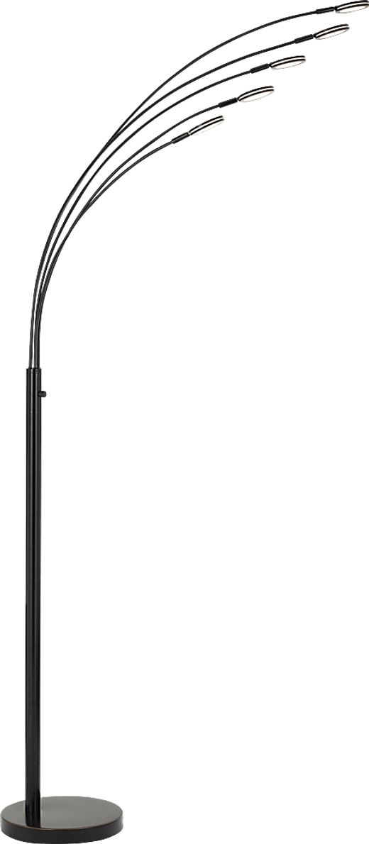 Foust Bronze Floor Lamp - Rooms To Go