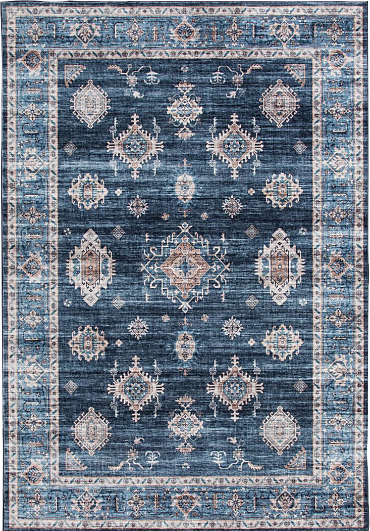 Foutch Navy 7'5 x 9'5 Rug